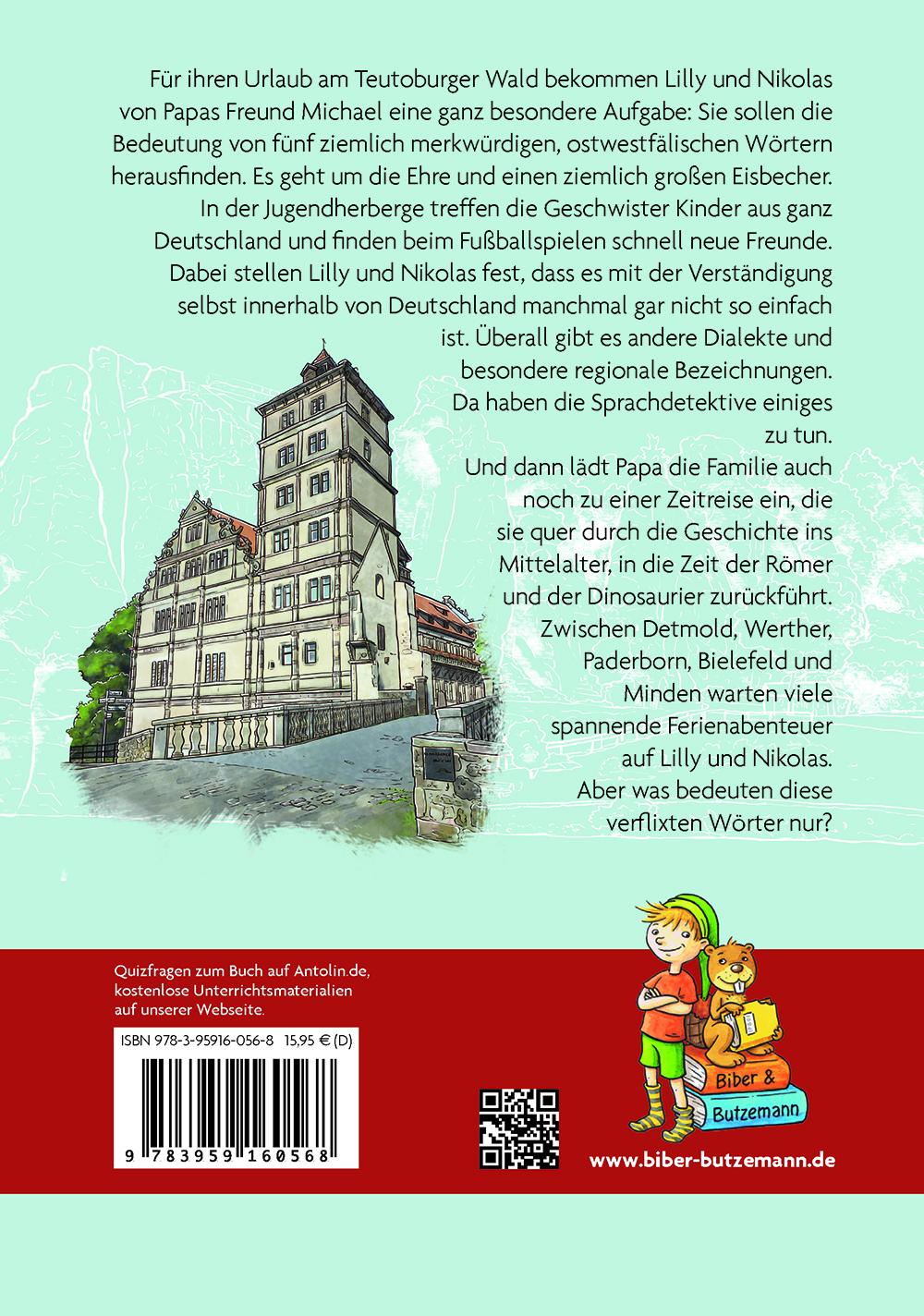 Rückseite: 9783959160568 | Abenteuer am Teutoburger Wald | Miriam Schaps | Buch | 122 S. | 2020