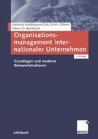 Cover: 9783409231473 | Organisationsmanagement internationaler Unternehmen | Taschenbuch
