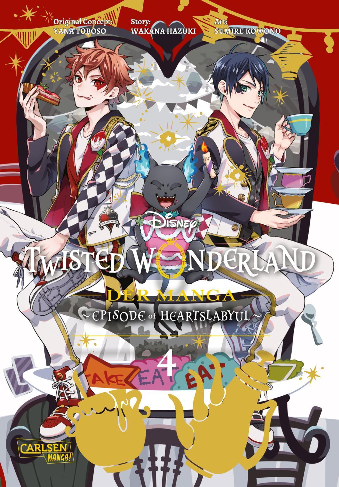 Cover: 9783551800879 | Twisted Wonderland: Der Manga 4 | Yana Toboso (u. a.) | Buch | 194 S.