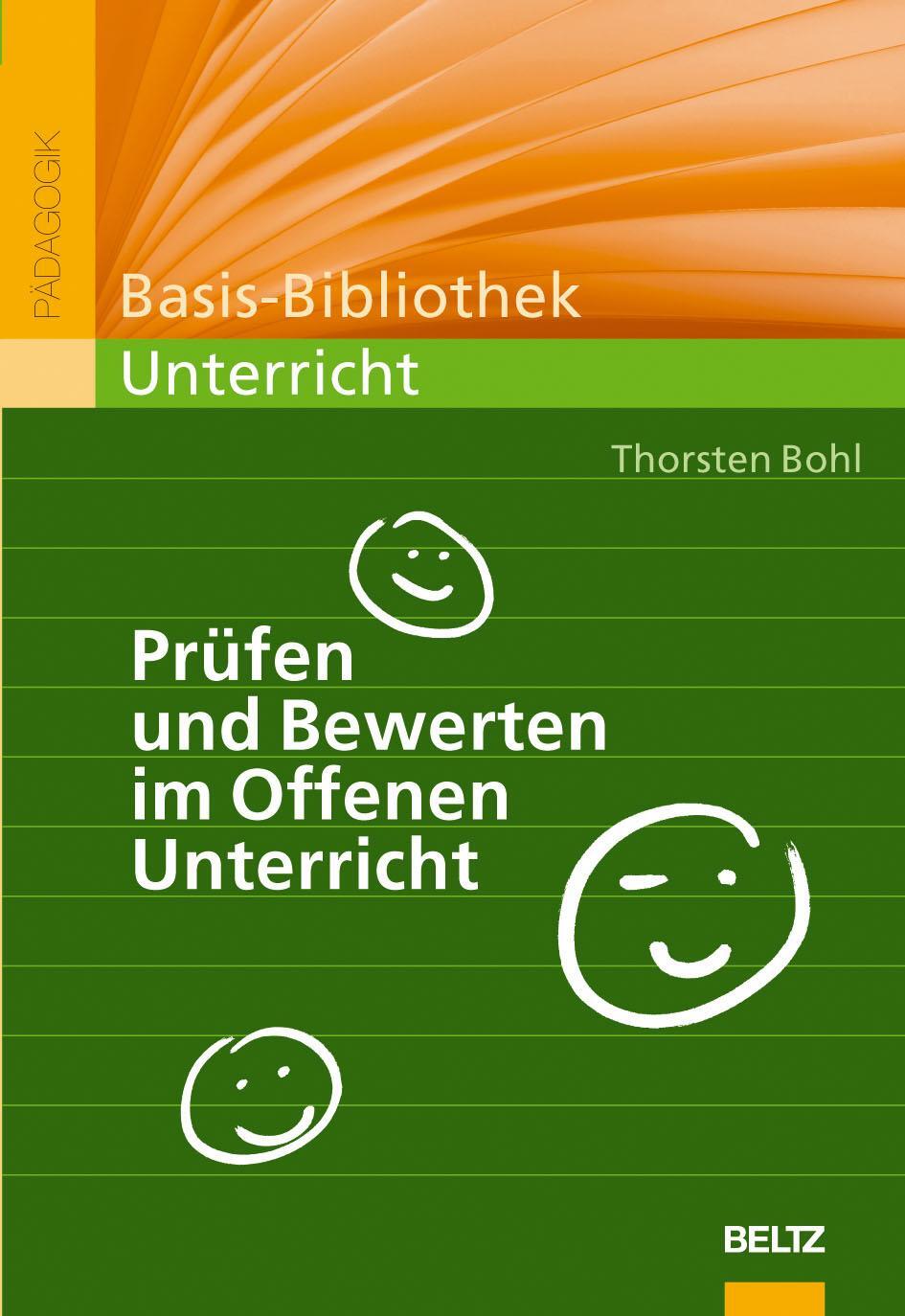 Cover: 9783407255259 | Prüfen und Bewerten im Offenen Unterricht | Thorsten Bohl | Buch