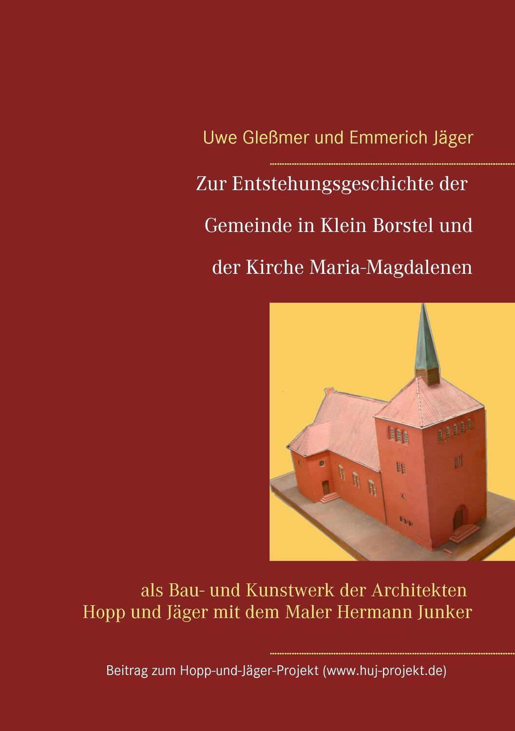 Cover: 9783739244167 | Zur Entstehungsgeschichte der Gemeinde in Klein Borstel und der...