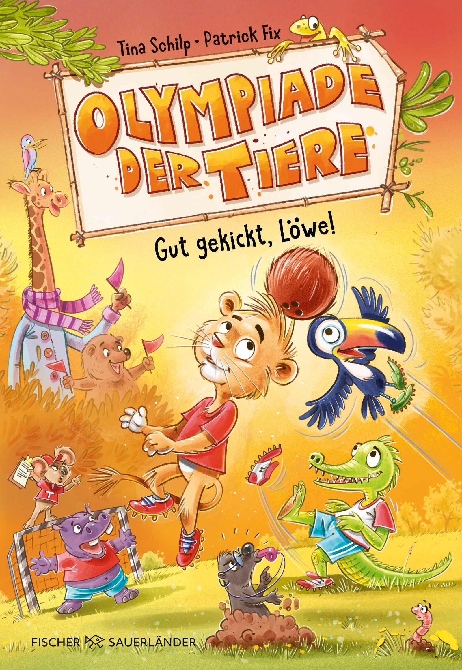 Cover: 9783737343503 | Olympiade der Tiere - Gut gekickt, Löwe! | Tina Schilp | Buch | 80 S.