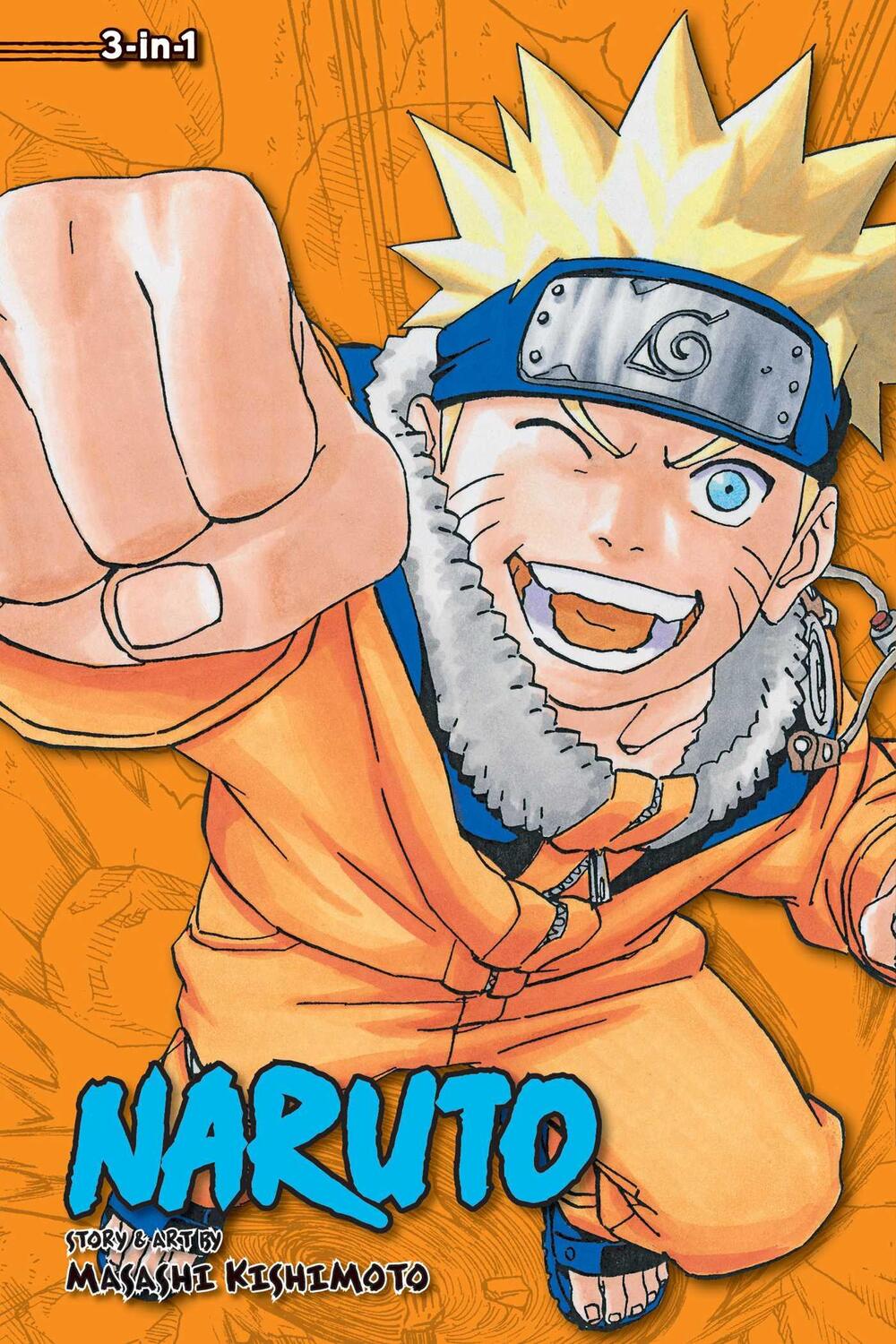 Cover: 9781421554952 | Naruto 3-In-1 V07 | Includes Vols. 19, 20 &amp; 21 | Masashi Kishimoto