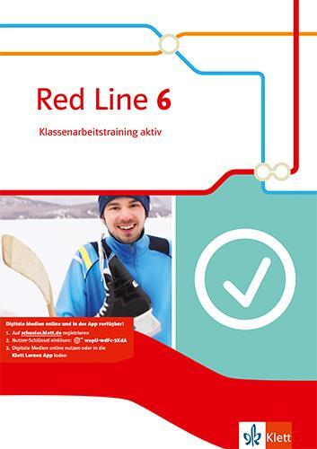 Cover: 9783125477964 | Red Line 6.Klassenarbeitstraining aktiv mit Mediensammlung Klasse 10