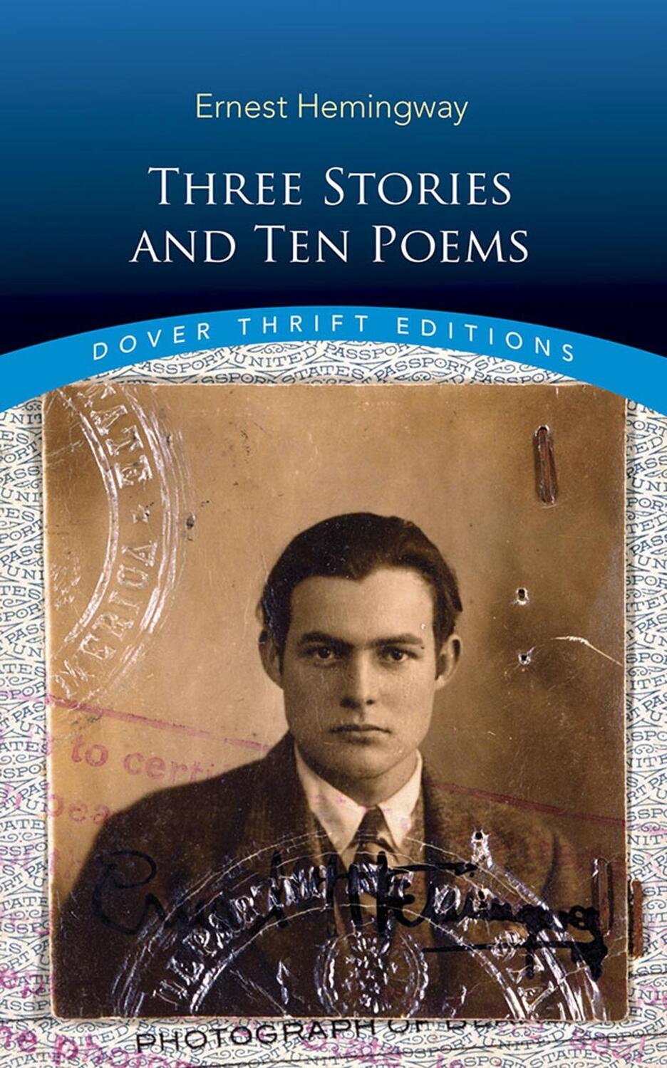 Cover: 9780486828312 | 3 STORIES &amp; 10 POEMS | Ernest Hemingway | Kartoniert / Broschiert