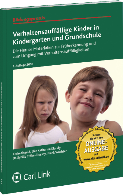 Cover: 9783556059852 | Verhaltensauffällige Kinder in Kindergarten und Grundschule, m. 1...