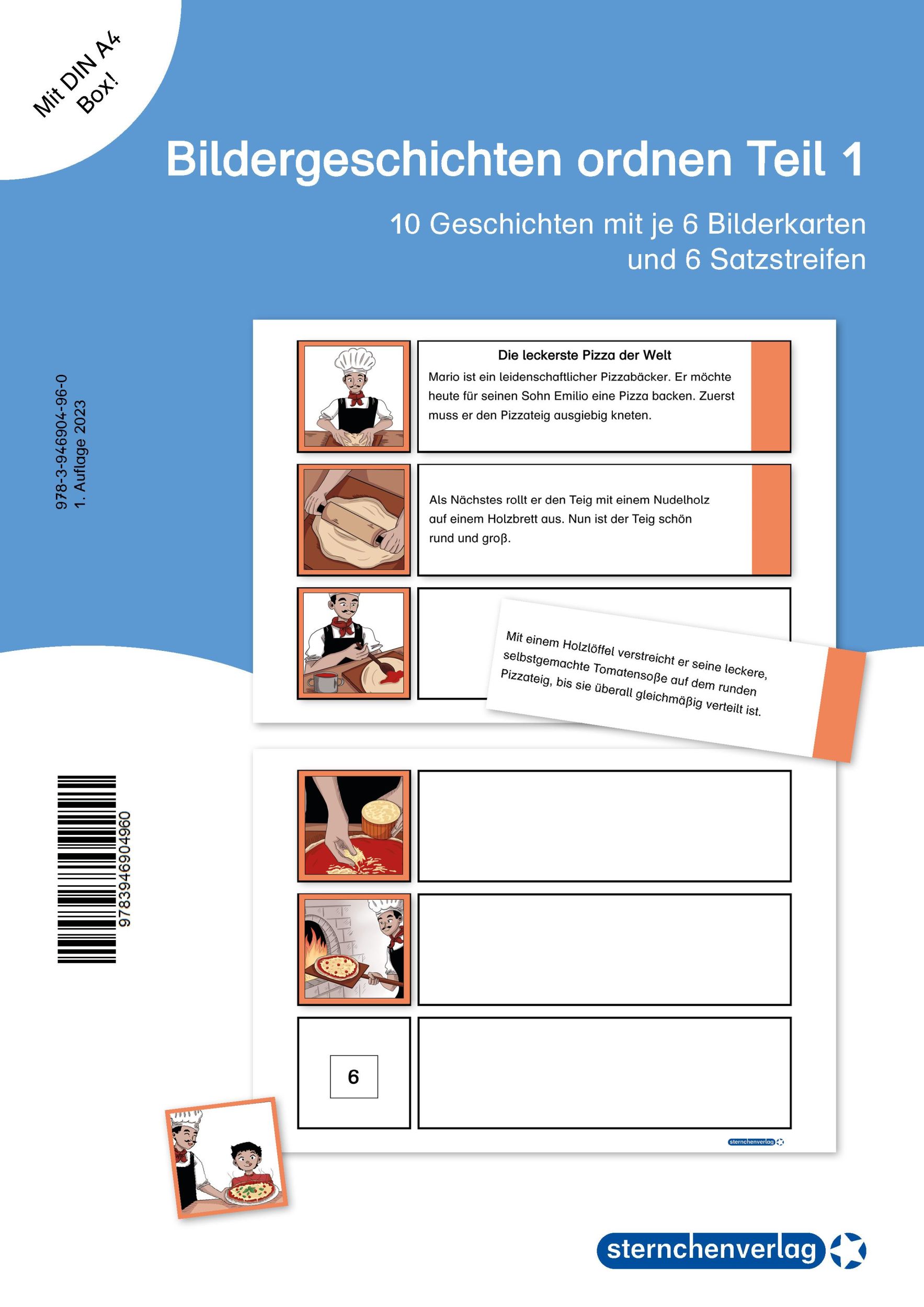 Cover: 9783946904960 | Bildergeschichten ordnen - Teil 1 Schülerarbeitsmaterial für die 2....