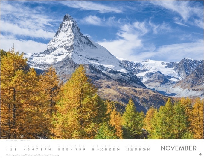 Bild: 9783756401376 | Faszination Alpen Posterkalender 2024. Traumhafte Berg-Panoramen in...