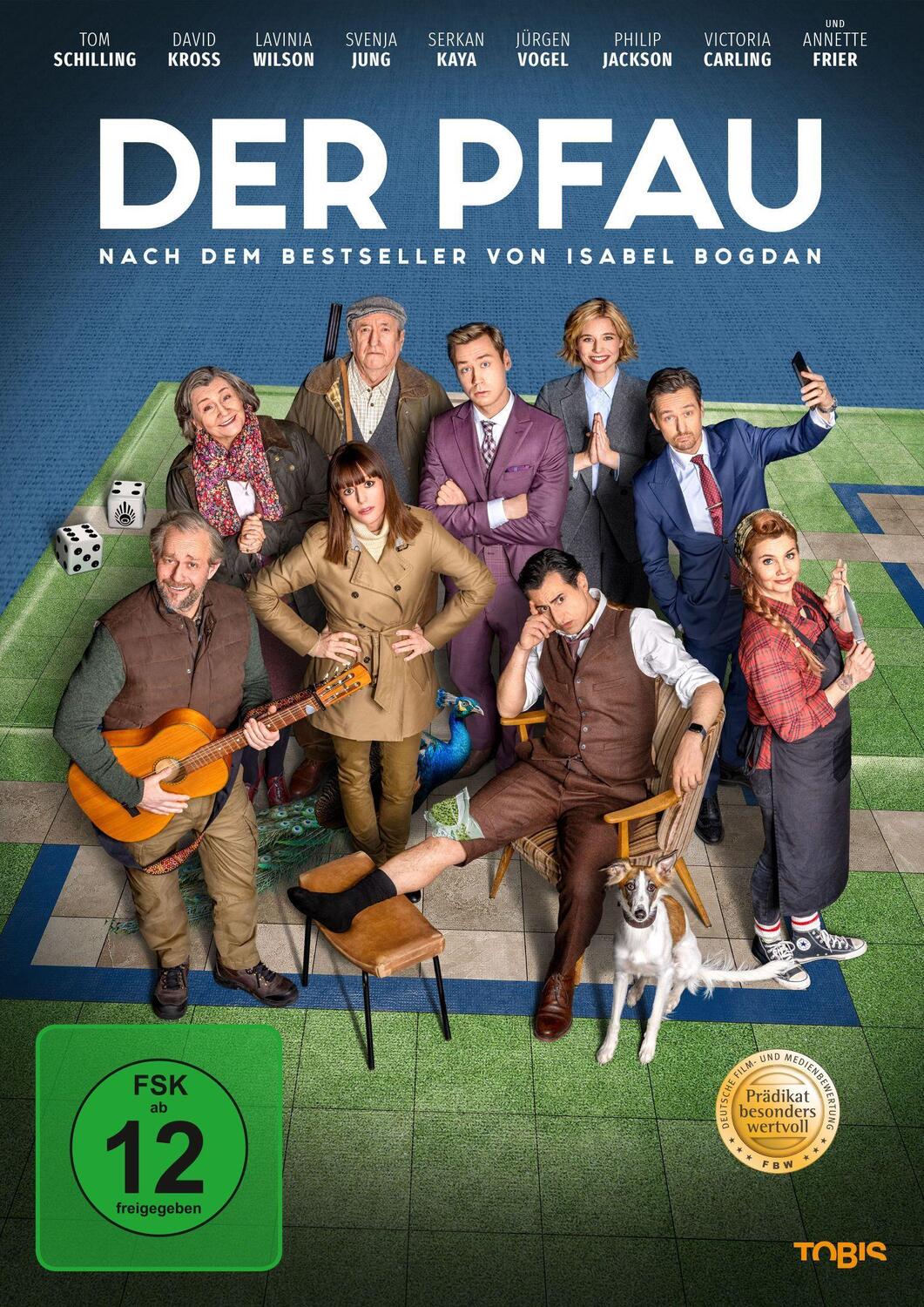 Cover: 4061229347709 | Der Pfau | Lutz Heineking | DVD | Deutsch | 2023 | EAN 4061229347709