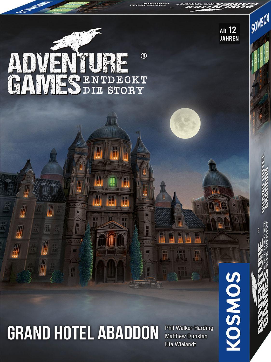 Cover: 4002051693190 | Adventure Games - Grand Hotel Abaddon | Spiel | Deutsch | 2020