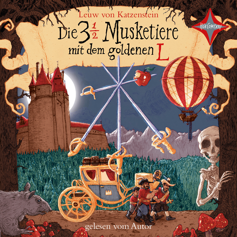 Cover: 9783945709535 | Die 3 ½ Musketiere mit dem goldenen L, 4 Audio-CDs | Katzenstein | CD