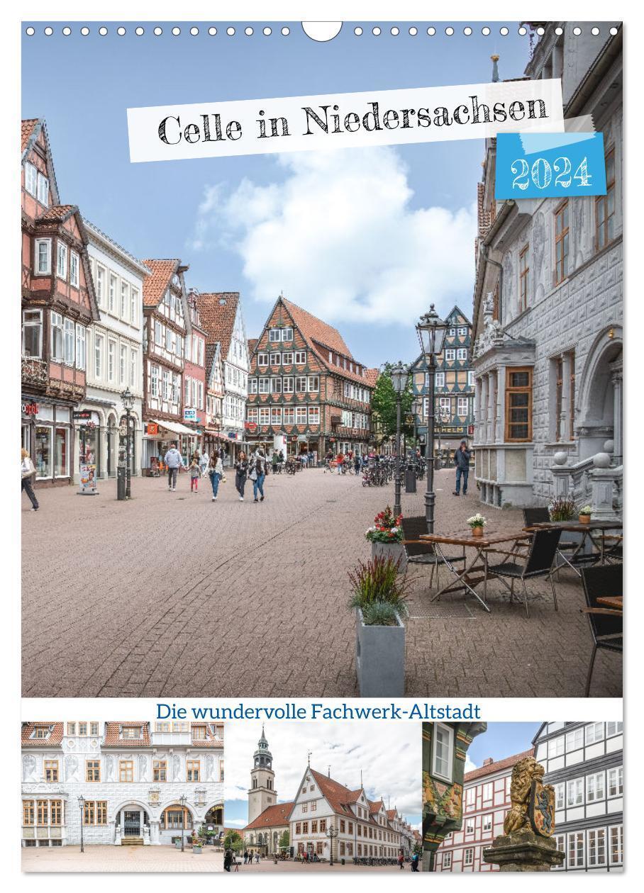 Cover: 9783675421646 | Celle in Niedersachsen (Wandkalender 2024 DIN A3 hoch), CALVENDO...