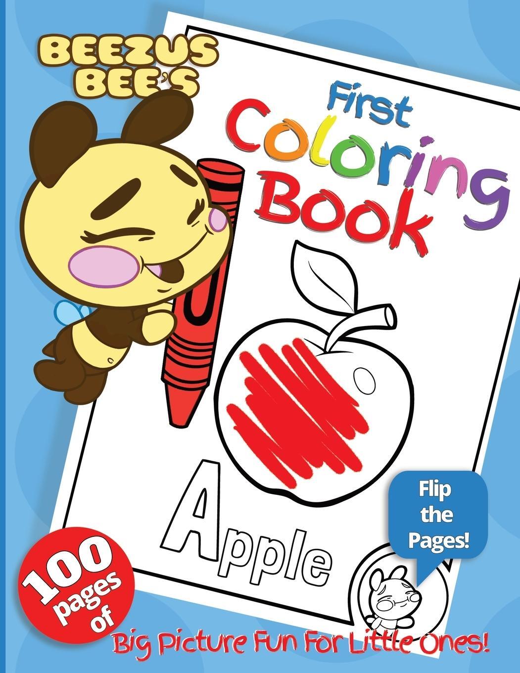 Cover: 9798218402099 | Beezus Bee's First Coloring Book | Big Picture Fun for Little Ones