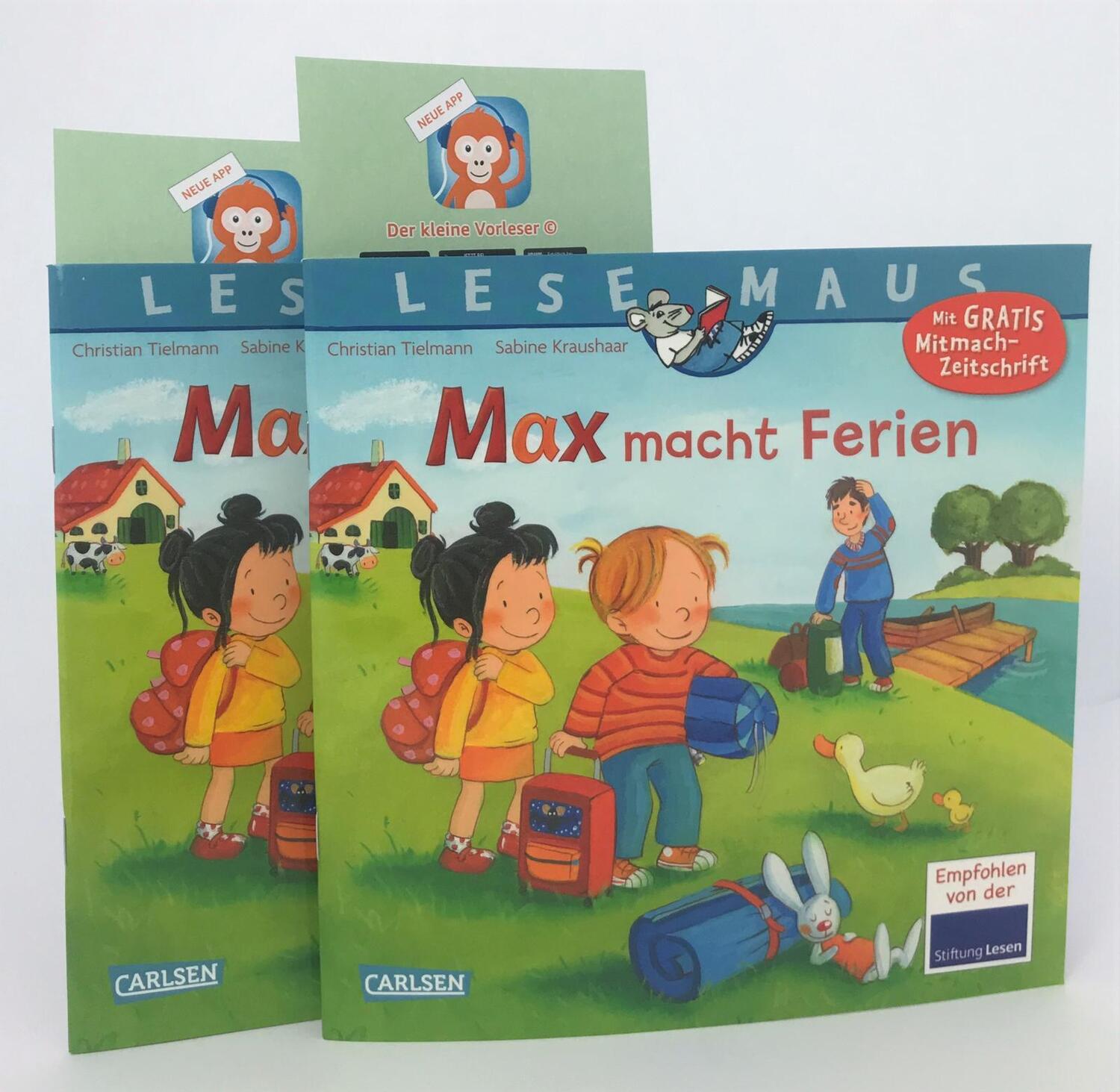 Bild: 9783551083135 | LESEMAUS 113: Max macht Ferien | Christian Tielmann | Taschenbuch