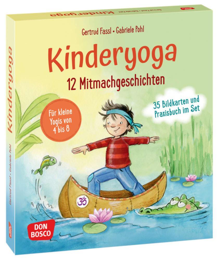 Cover: 9783769825411 | 12 Kinderyoga-Mitmachgeschichten | Gertrud Fassl | Bundle | Deutsch