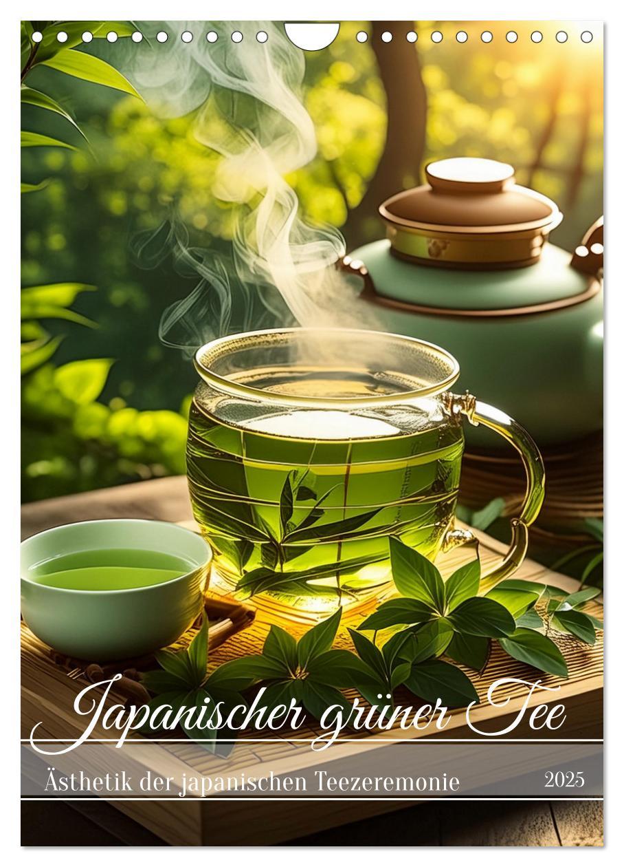 Cover: 9783383819551 | Japanischer grüner Tee (Wandkalender 2025 DIN A4 hoch), CALVENDO...