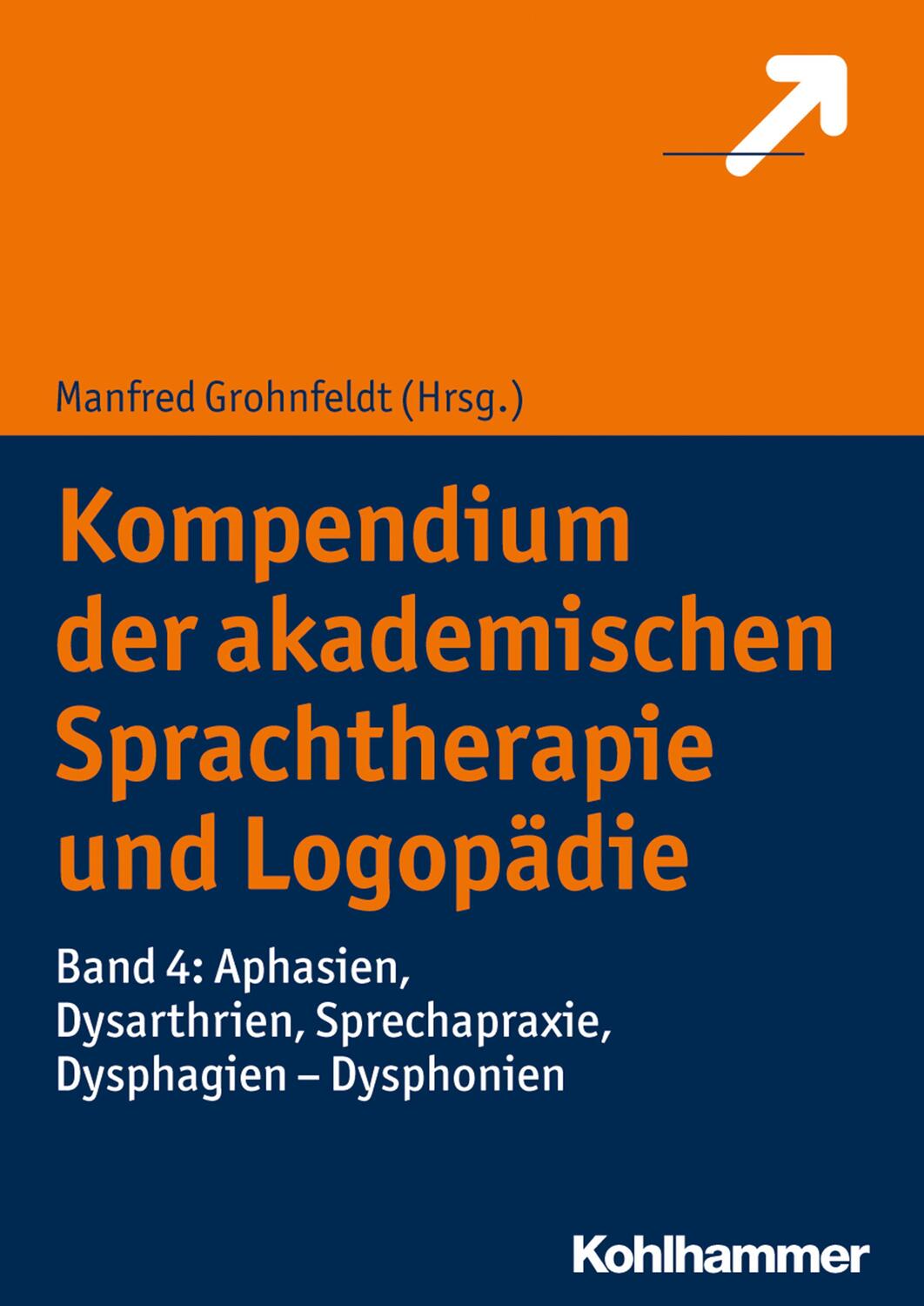 Cover: 9783170292963 | Kompendium der akademischen Sprachtherapie und Logopädie | Grohnfeldt