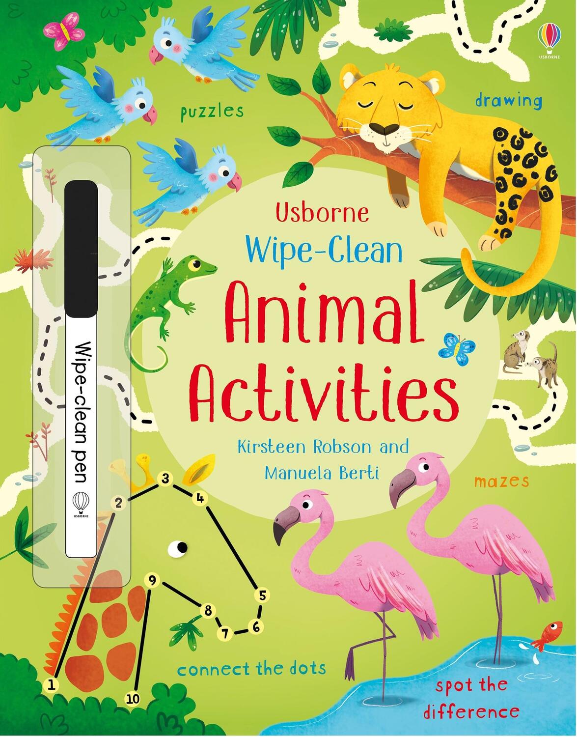 Cover: 9781474951326 | Wipe-Clean Animal Activities | Kirsteen Robson | Taschenbuch | 2019