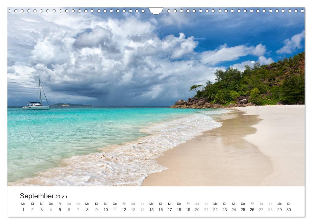 Bild: 9783435503728 | Seychellen - Willkommen im Paradies (Wandkalender 2025 DIN A3...