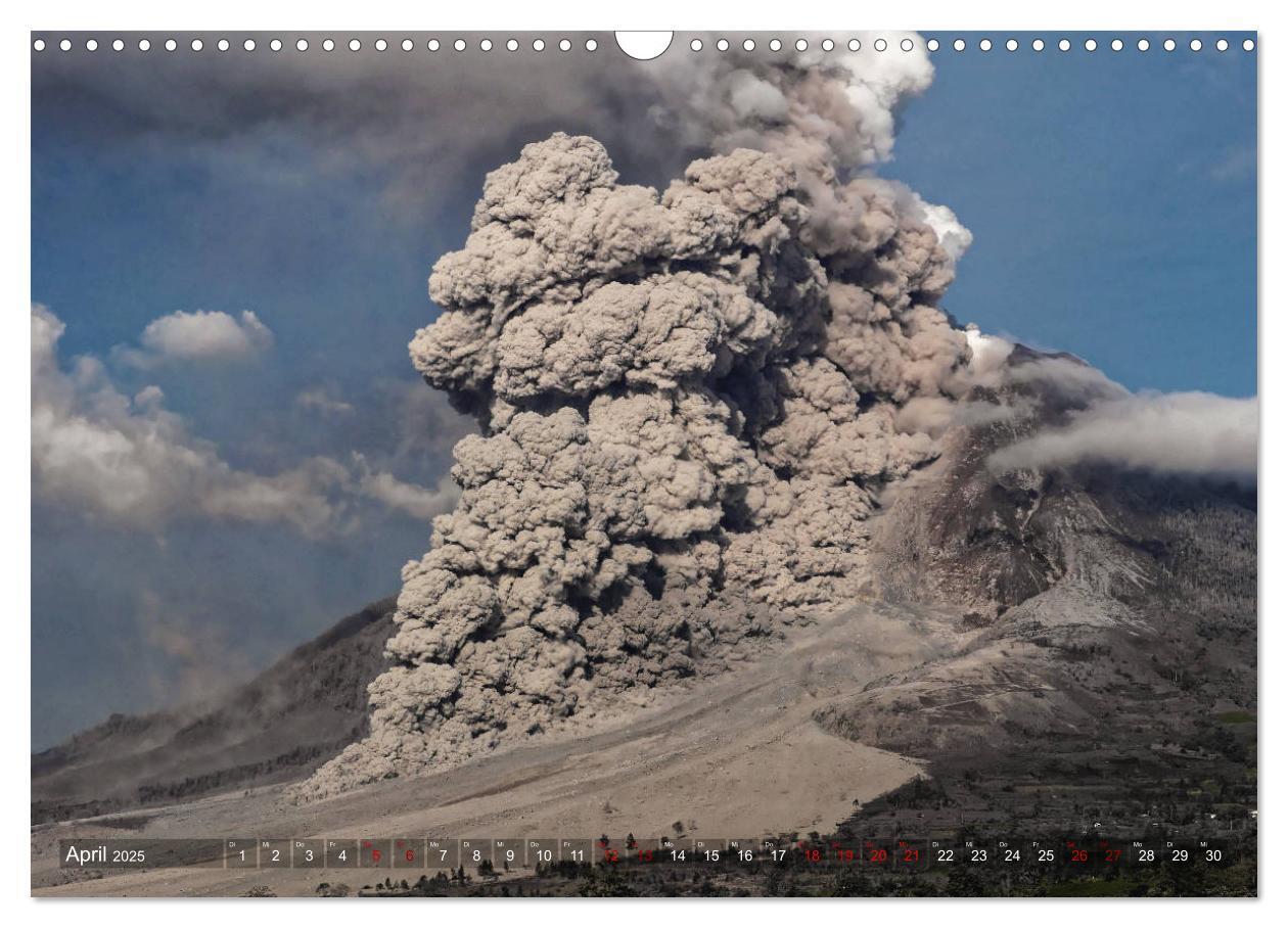 Bild: 9783435435968 | Vulkane - Magma, Lava, Eruptionen (Wandkalender 2025 DIN A3 quer),...