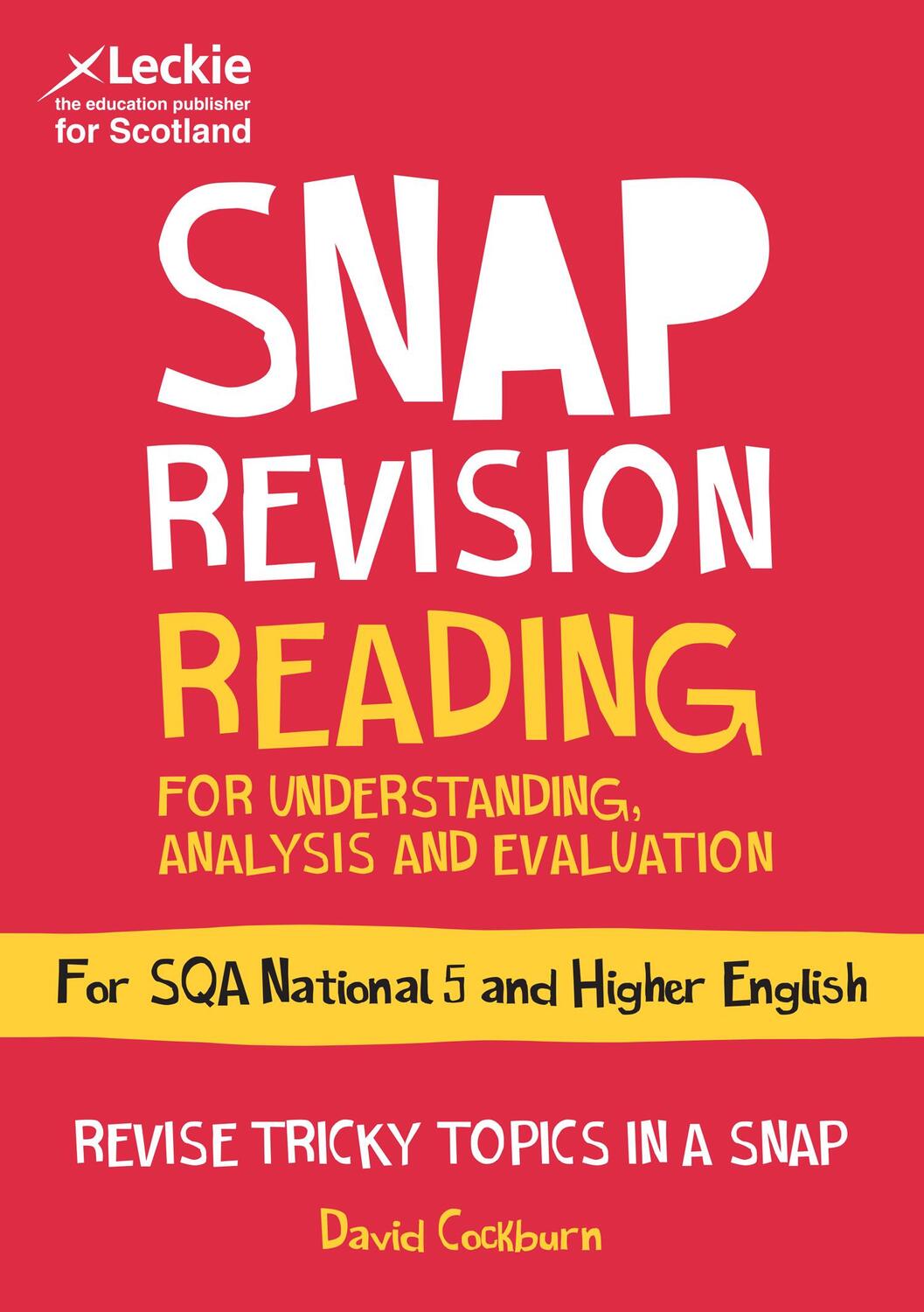 Cover: 9780008306663 | National 5/Higher English Revision: Reading for Understanding,...