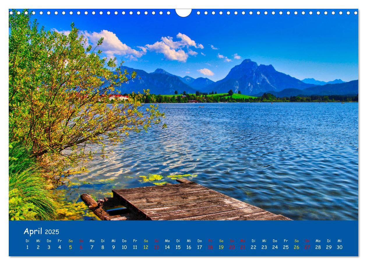 Bild: 9783435065981 | Allgäu Liebe (Wandkalender 2025 DIN A3 quer), CALVENDO Monatskalender