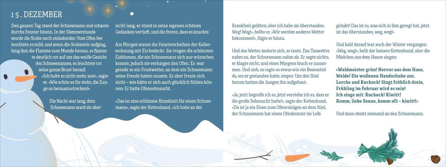 Bild: 9783845854083 | 24 Kamingeschichten | Ein Adventskalender zum Aufschneiden | Buch