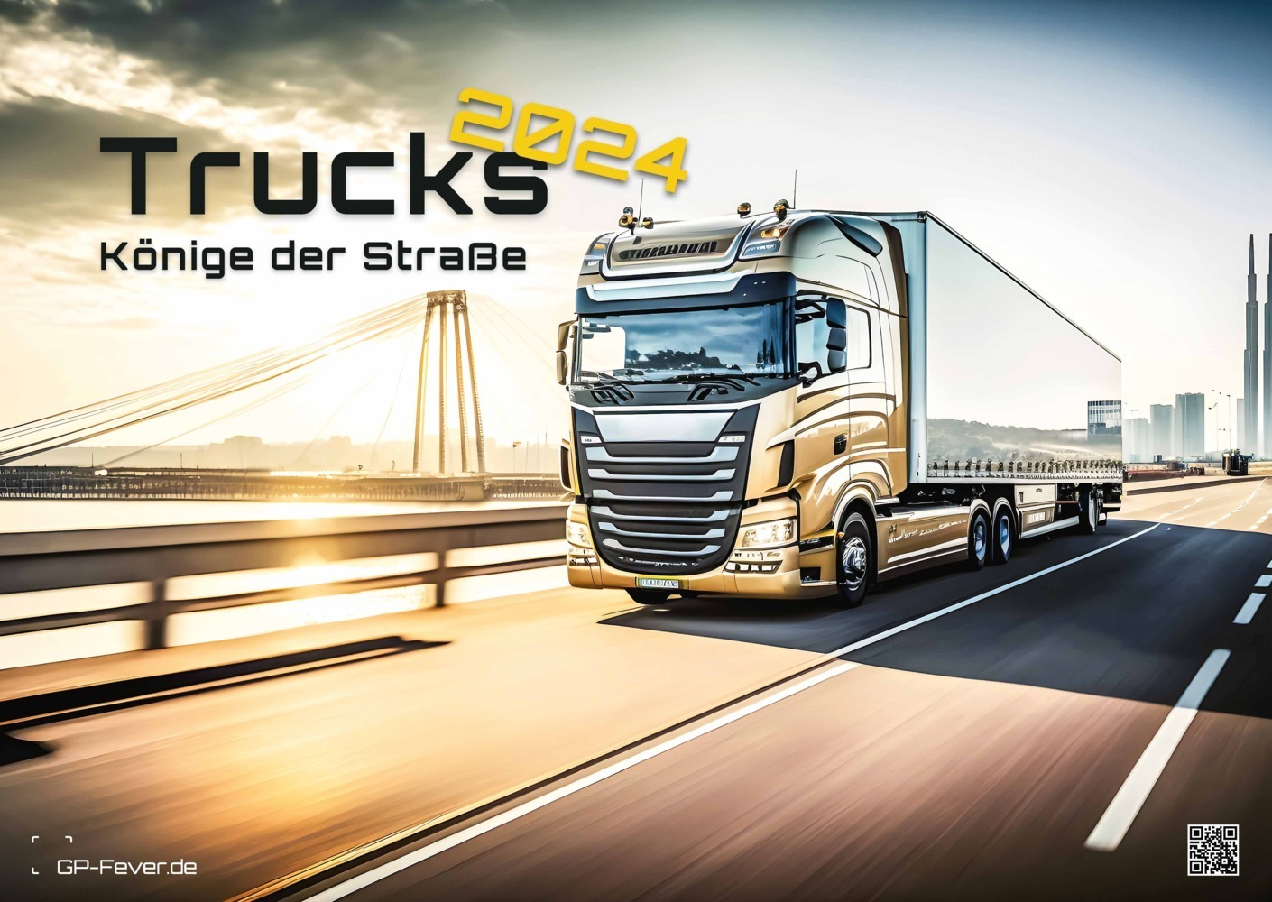 Cover: 9783986732783 | Trucks - Könige der Straße - LKW - 2024 - Kalender DIN A2 | Kalender