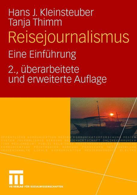 Cover: 9783531330495 | Reisejournalismus | Eine Einführung | Tanja Thimm (u. a.) | Buch