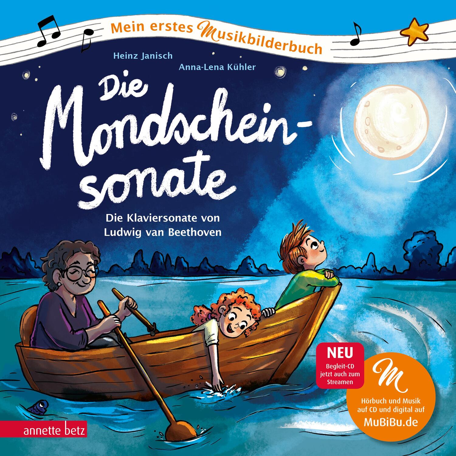 Cover: 9783219119466 | Die Mondscheinsonate (Mein erstes Musikbilderbuch mit CD und zum...