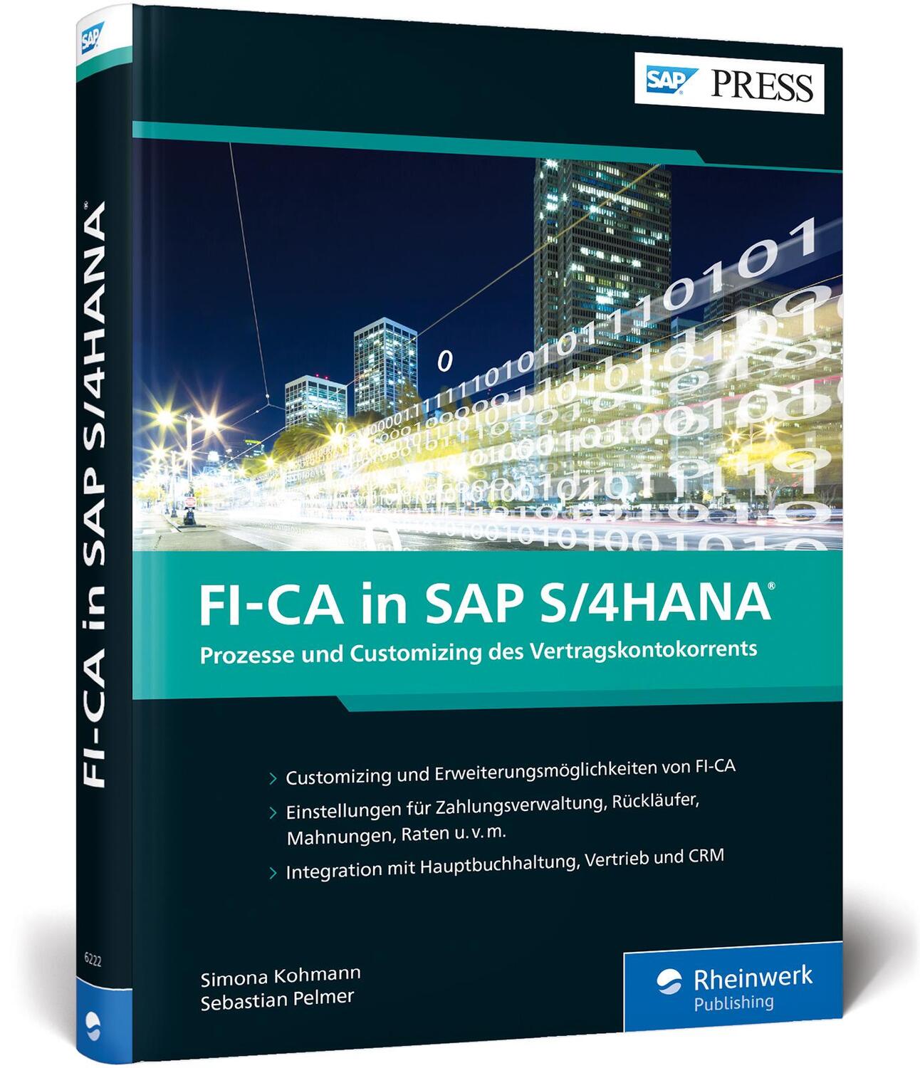 Cover: 9783836262224 | FI-CA in SAP S/4HANA | Simona Kohmann (u. a.) | Buch | SAP Press