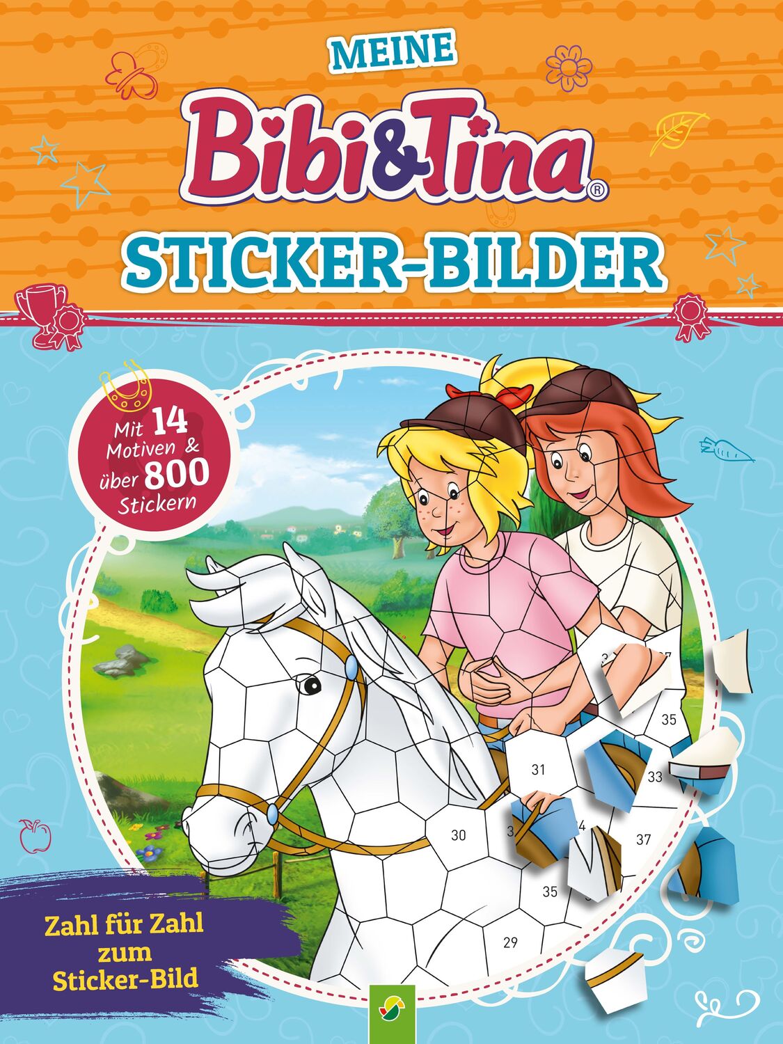 Cover: 9783849930684 | Meine Bibi & Tina Sticker-Bilder | Sina Wellge | Taschenbuch | Deutsch