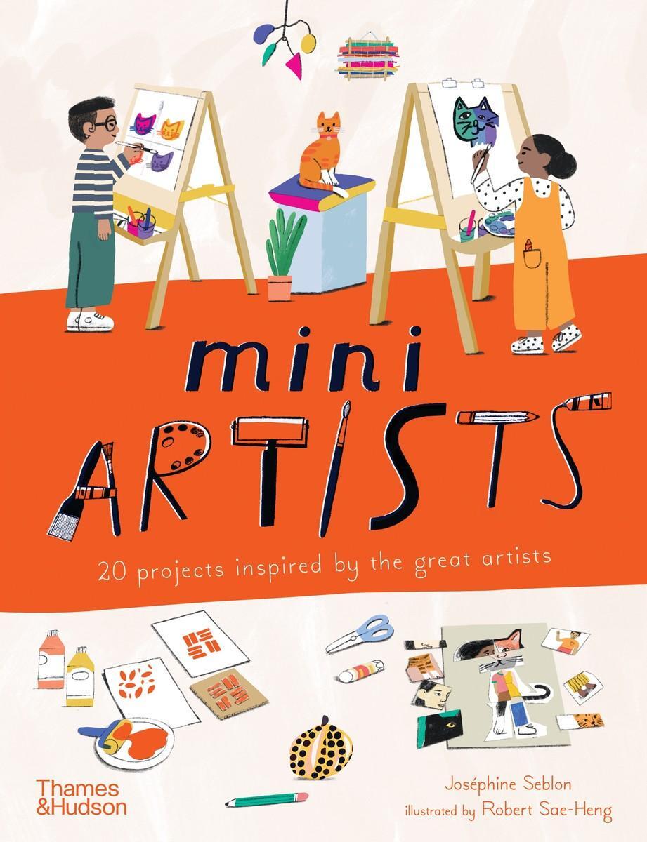 Cover: 9780500660195 | Mini Artists | 20 projects inspired by the great artists | Seblon