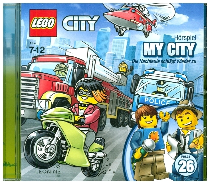 Cover: 4061229152822 | LEGO City. Tl.26, 1 Audio-CD, 1 Audio-CD | Patrick Bach | Audio-CD