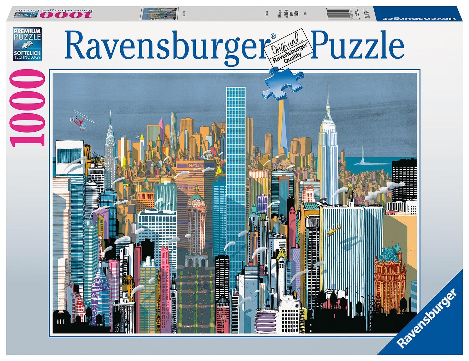 Cover: 4005556175949 | Ravensburger Puzzle 17594 - Das ist New York - 1000 Teile Puzzle...
