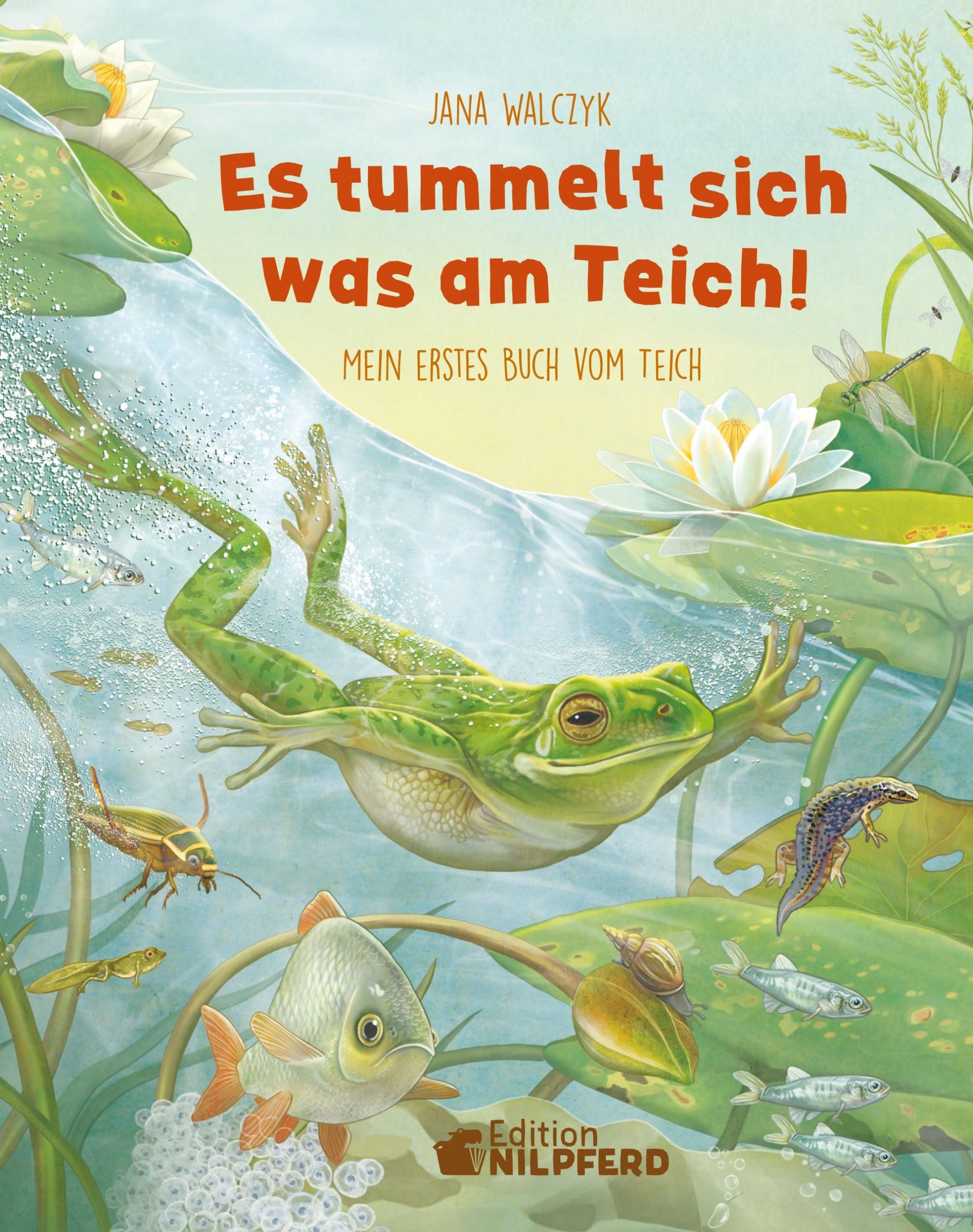 Cover: 9783707453027 | Es tummelt sich was am Teich | Jana Walczyk | Buch | 24 S. | Deutsch