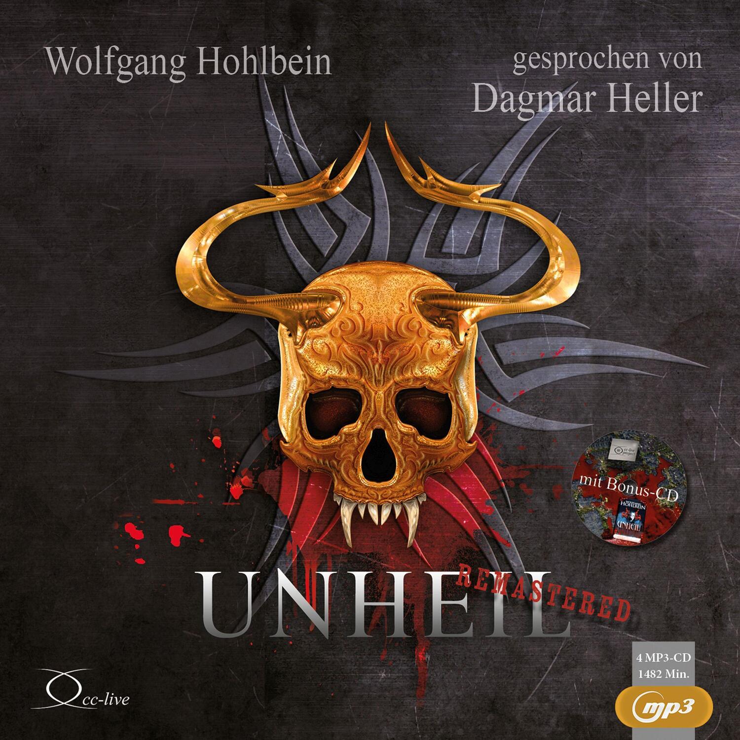 Cover: 9783956164484 | Unheil (remastered) | Vampir-Thriller plus Bonus-CD | Hohlbein | MP3