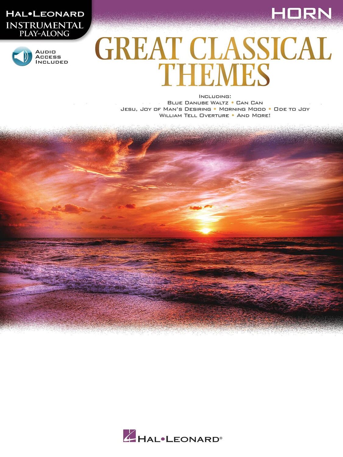 Cover: 888680931520 | Great Classical Themes | Horn | Instrumental Play-Along | Hal Leonard