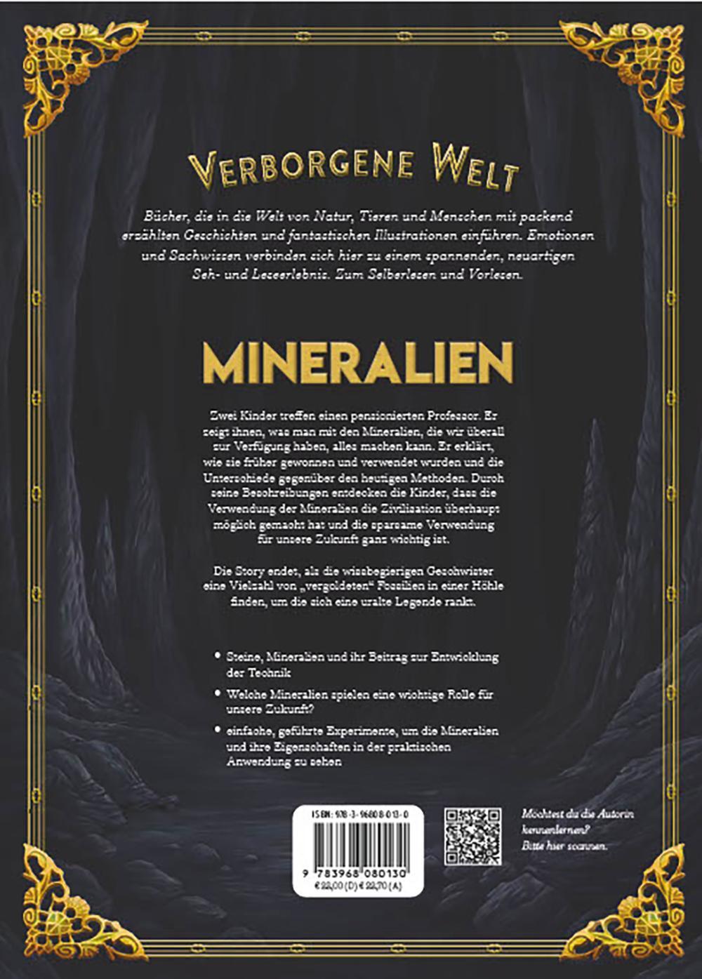 Rückseite: 9783968080130 | Verborgene Welt der Mineralien | Bekannte und Unbekannte Schätze