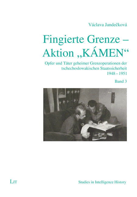 Cover: 9783643251237 | Fingierte Grenze - Aktion "KÁMEN" | Václava Jandecková | Taschenbuch