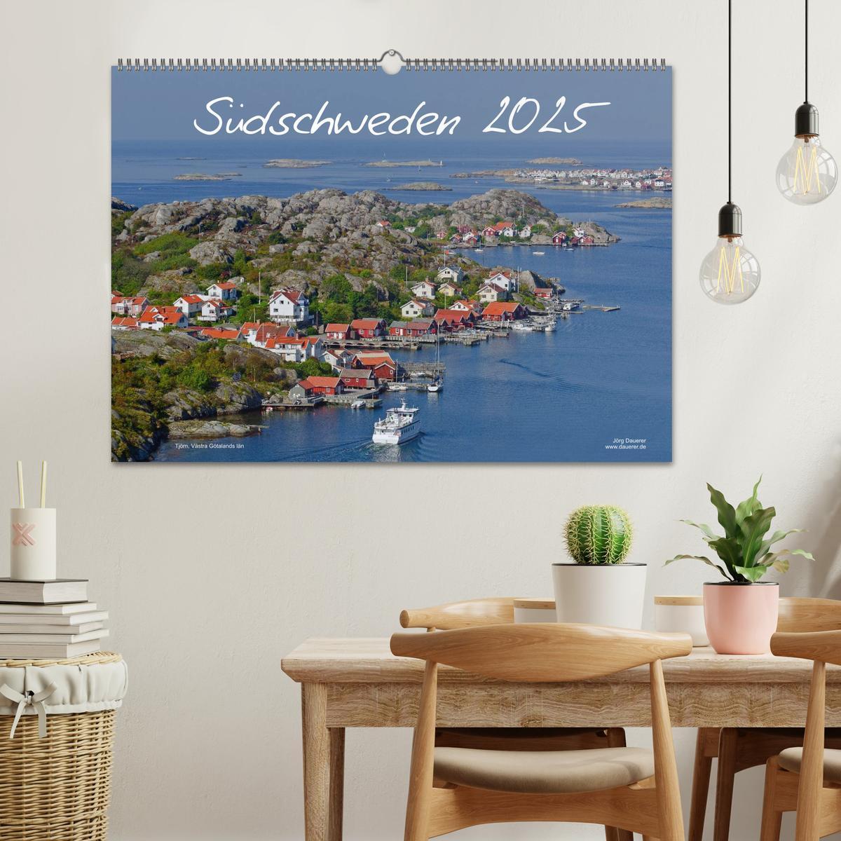 Bild: 9783435564170 | Südschweden (Wandkalender 2025 DIN A2 quer), CALVENDO Monatskalender