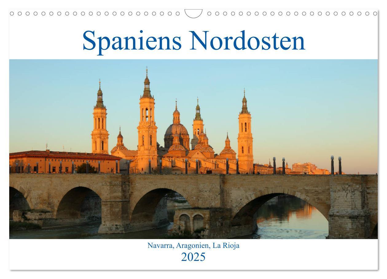 Cover: 9783435374786 | Spaniens Nordosten (Wandkalender 2025 DIN A3 quer), CALVENDO...