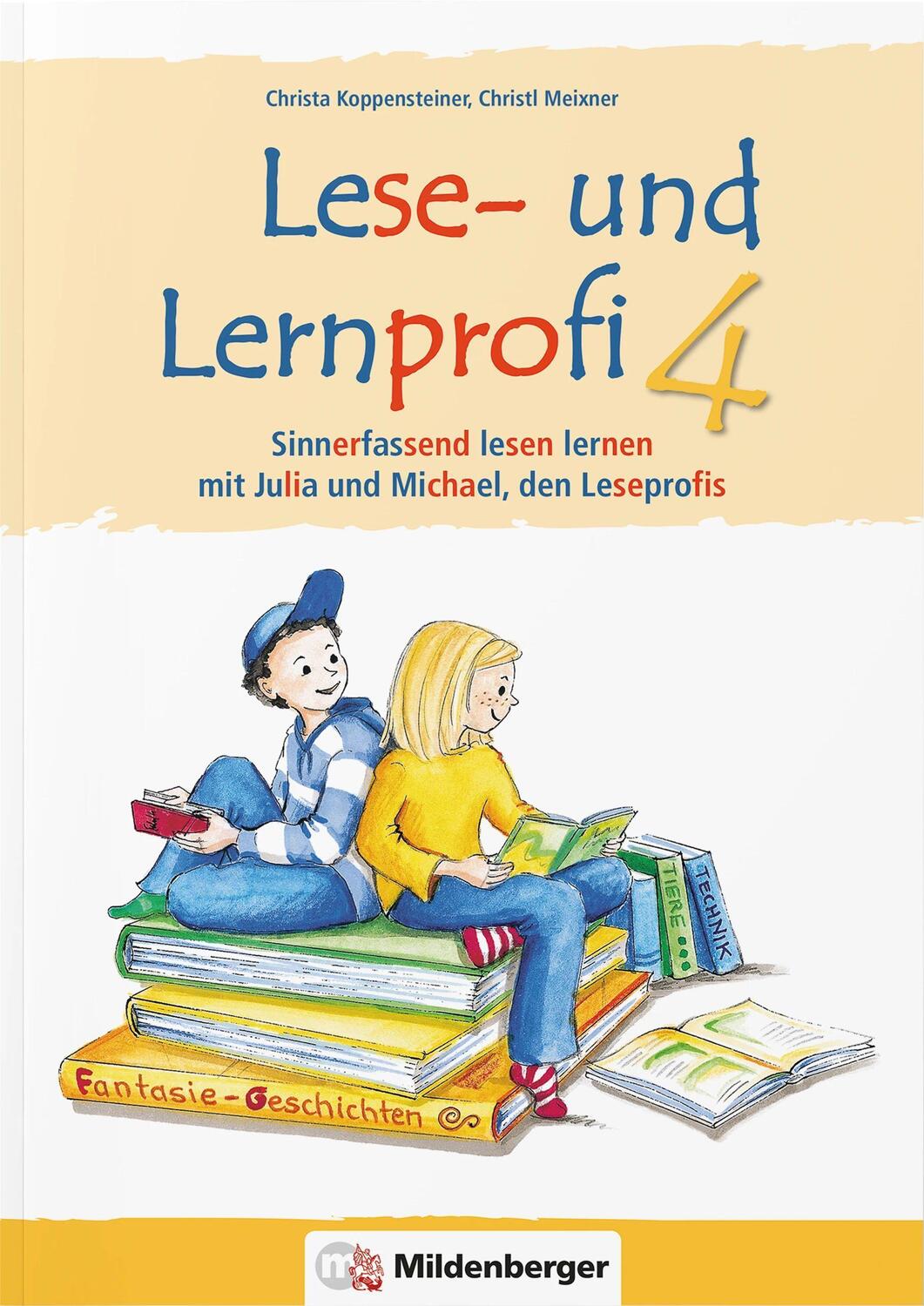Cover: 9783619446407 | Lese- und Lernprofi 4 - Schülerarbeitsheft - silbierte Ausgabe | Buch