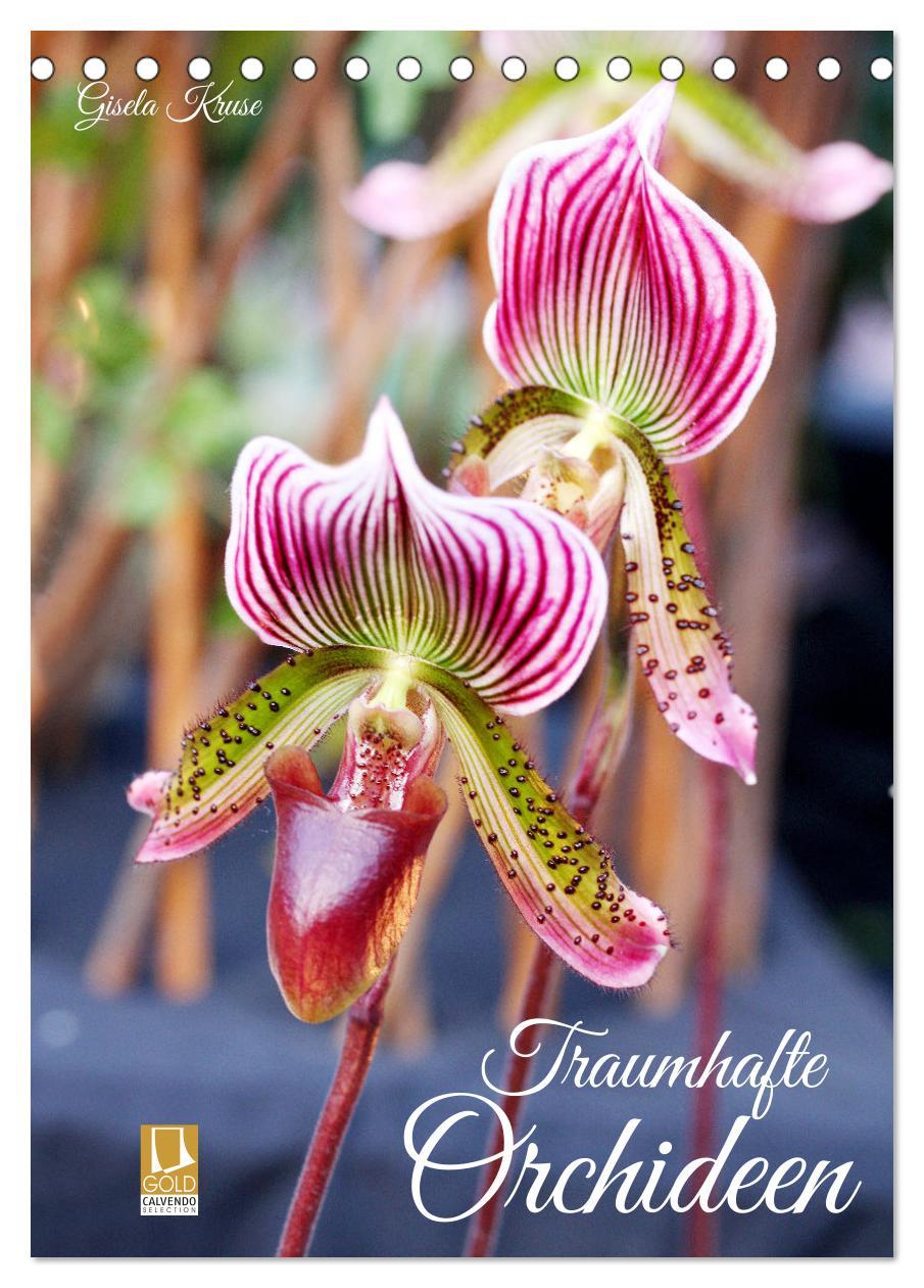 Cover: 9783435894772 | Traumhafte Orchideen (Tischkalender 2025 DIN A5 hoch), CALVENDO...