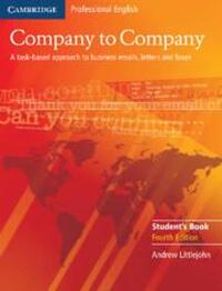 Cover: 9780521609753 | Company to Company Student's Book | Andrew Littlejohn | Taschenbuch