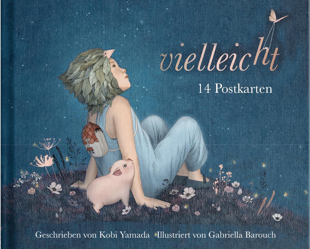 Cover: 9783948638054 | Vielleicht - Das Postkartenbuch | 14 Postkarten | Kobi Yamada | Buch