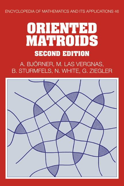 Cover: 9780521777506 | Oriented Matroids | Second Edition | Anders Bjorner (u. a.) | Buch