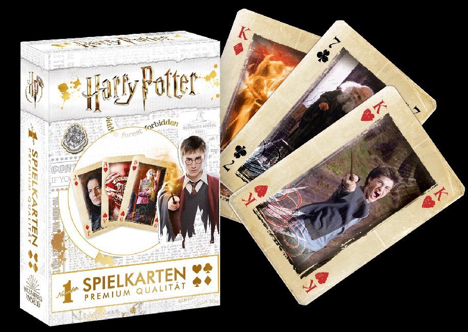 Bild: 4035576030645 | Number 1, Harry Potter, weiß neu (Spielkarten) | Spiel | In Spielebox