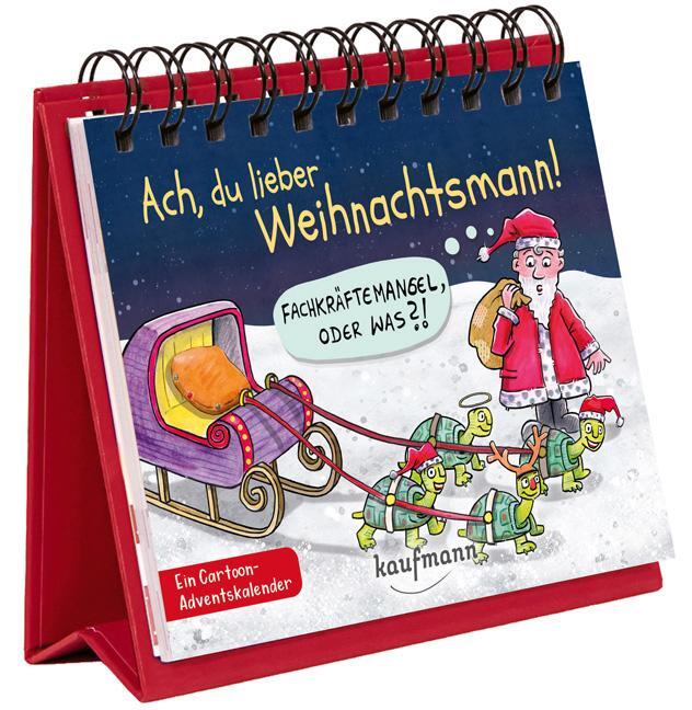 Cover: 9783780614179 | Ach, du lieber Weihnachtsmann! | Rebecca Meyer | Kalender | 48 S.