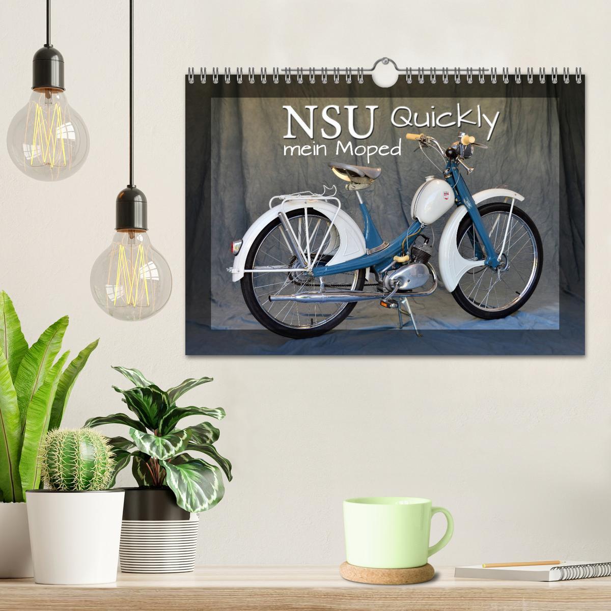 Bild: 9783435405459 | NSU Quickly - Mein Moped (Wandkalender 2025 DIN A4 quer), CALVENDO...